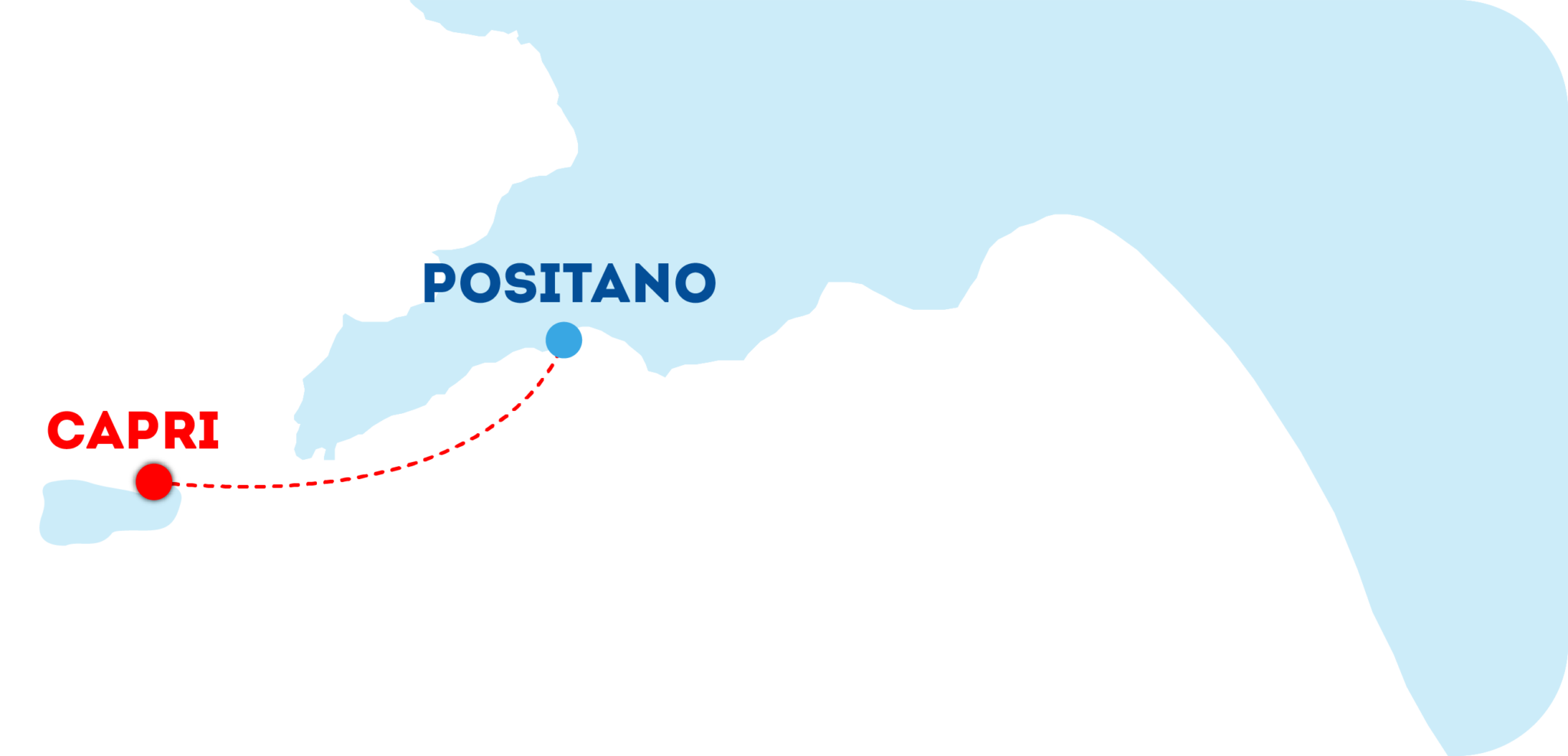 Hydrofoils Positano > Capri > Positano - Alicost Spa