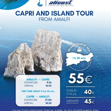 Capri & Island Tour From Amalfi