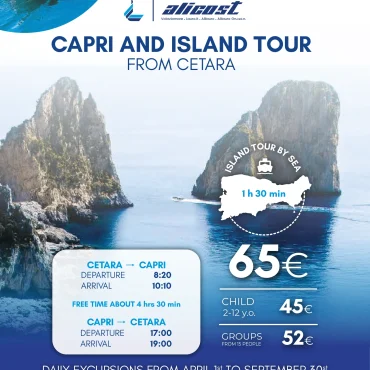 Capri & Island Tour From Cetara