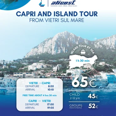 Capri & Island Tour From Vietri